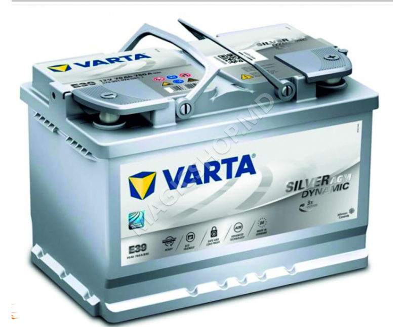 Аккумулятор АКБ VARTA 70 Ah AGM (A7)
